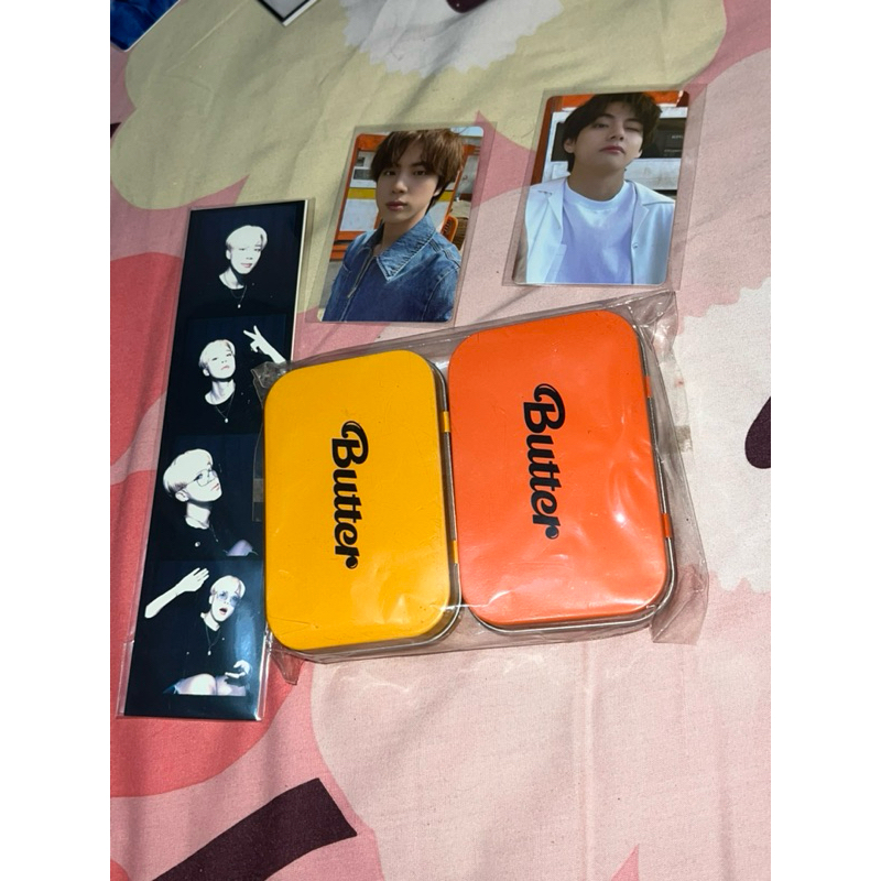 [READY STOK] SEOKJIN TAEHYUNG JIMIN PHOTOCARD PHOTOSTRIP BUTTER WEVERSE POB GIFT