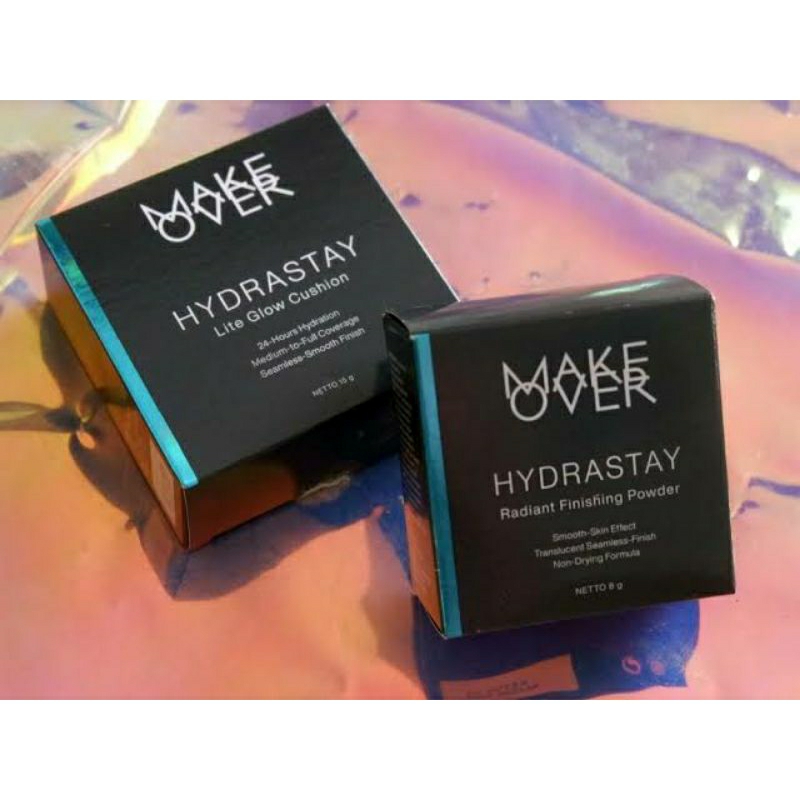 MAKE OVER HYDRASTAY LITE GLOW CUSHION | MAKE OVER HYDRASTAY GLOW FLUID FOUNDATION