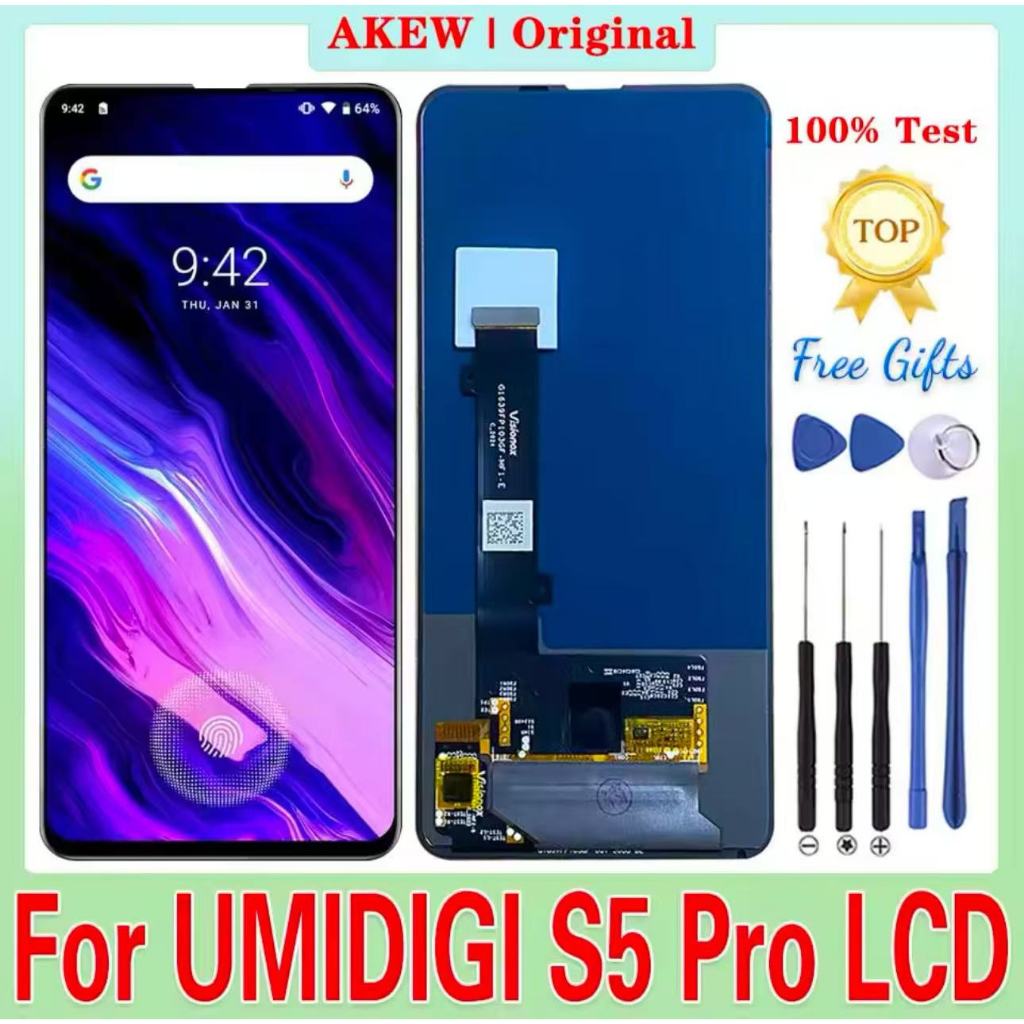 100% Original For UMIDIGI S5 Pro LCD Display New Umidigi S5 Pro Touch Screen Umi S5Pro Digitizer Ass