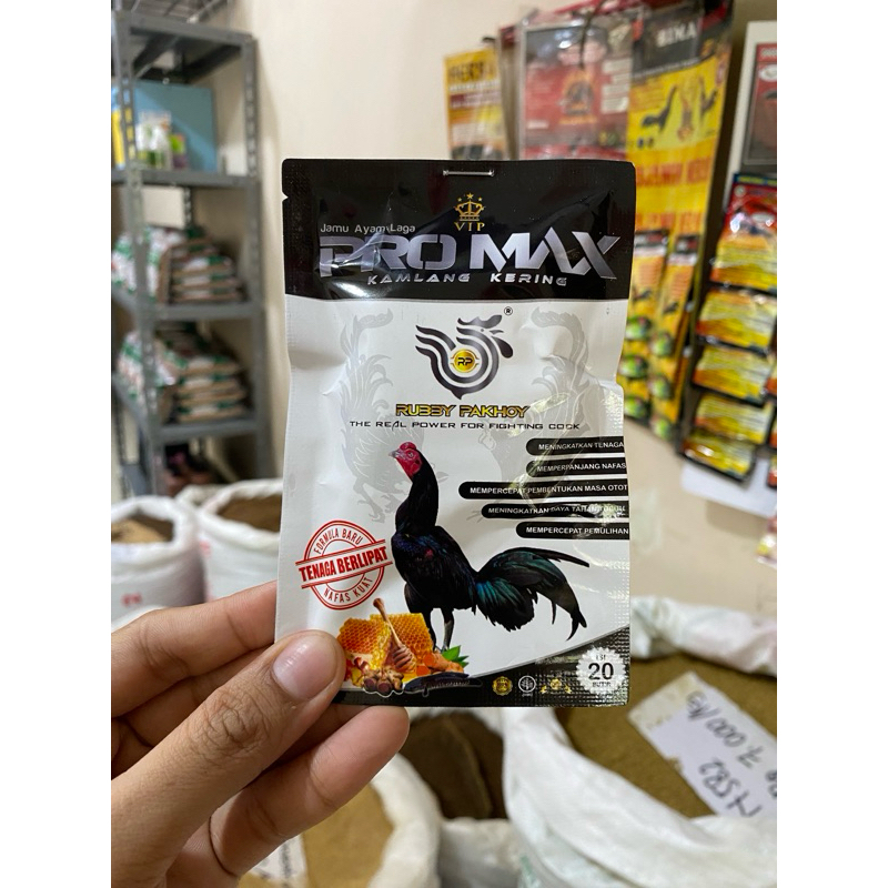 PRO MAX PROMAX JAMU AYAM ADUAN KUAT TAHAN LAMA
