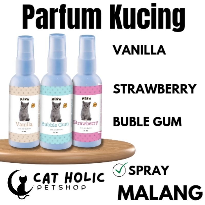 Parfum Kucing - Pewangi Kucing