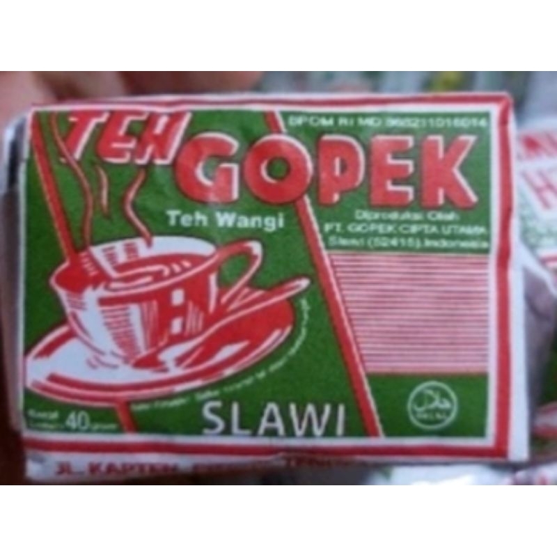 

Teh gopek Nusantara/teh tumbruk perbijian 40gram