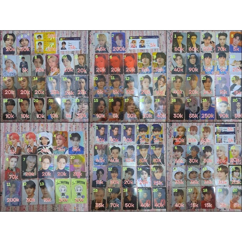 [READY STOCK] [1] PC NCT 127 JOHNNY TAEYONG YUTA DOYOUNG JAEHYUN JUNGWOO PHOTOCARD ALBUM POB RESONAN