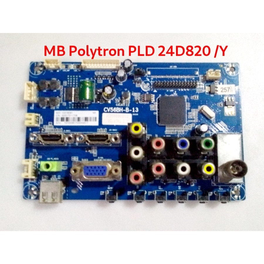 MB - Mainboard TV LED Polytron PLD 24D820