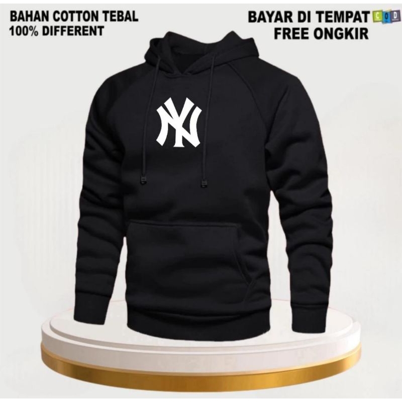 Sweater Hoodie Ny Original Distro Switer Jaket Terlaris (Bisa COD)sweater pria hoodie distro ori War