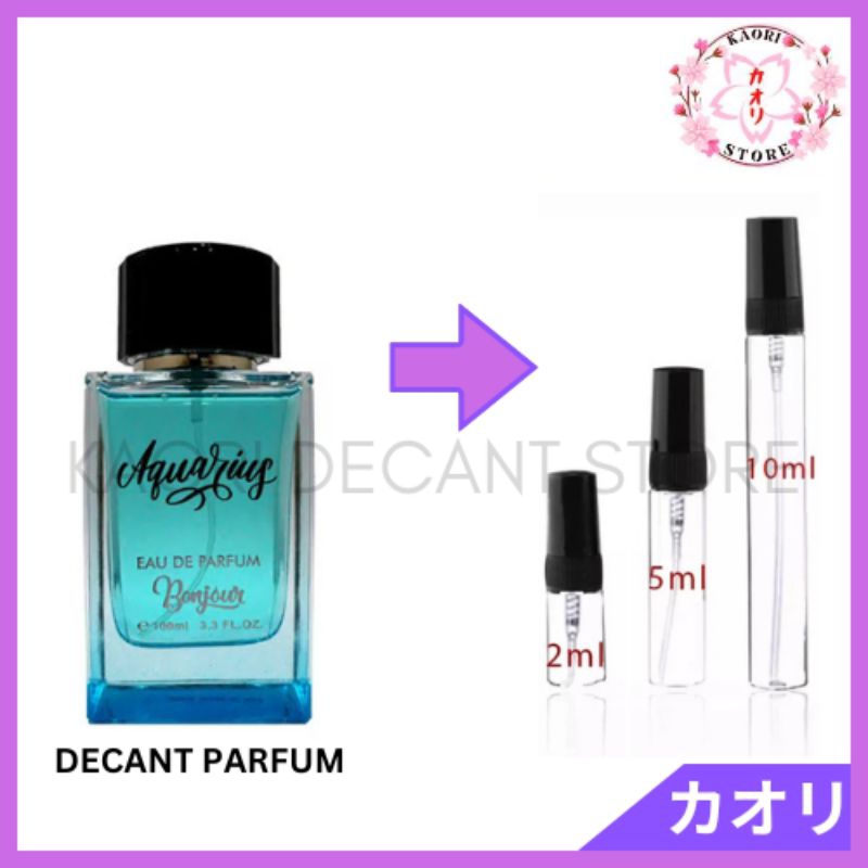 Decant Parfum Bonjour Aquarius EDP