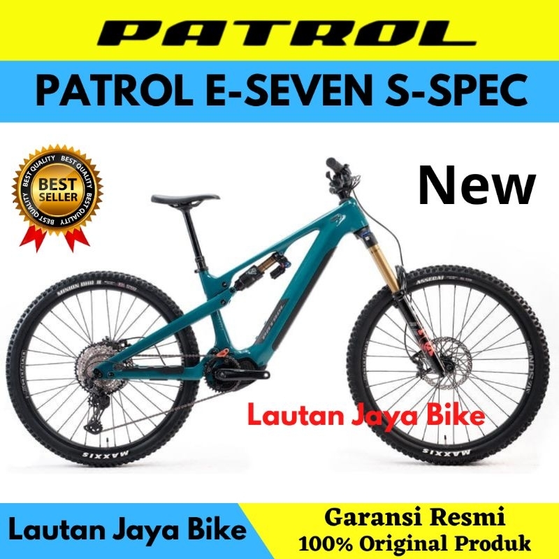 Sepeda Gunung MTB E-Bike Patrol E-Seven S-Spec 2023
