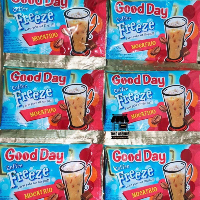 

10 PCS - Goodday Freeze Mocafrio 1RENCENG