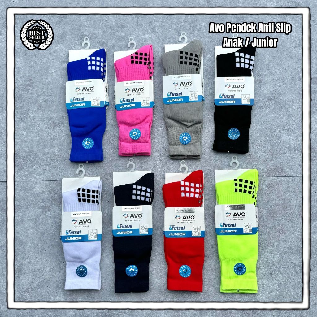 Kaos Kaki Anak Laki Laki Avo Original Anti Slip Terbaru Kaos Kaki Bola Avo Untuk Anak Tk SD SMP