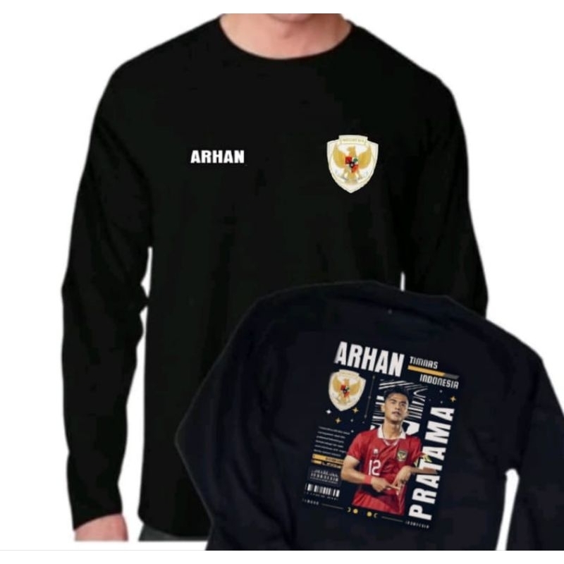 KAOS LENGAN PANJANG TIMNAS INDONESIA ARHAN