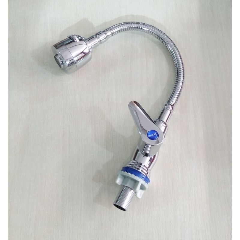 Kran Cuci Piring Leher Angsa Onda Fleksible