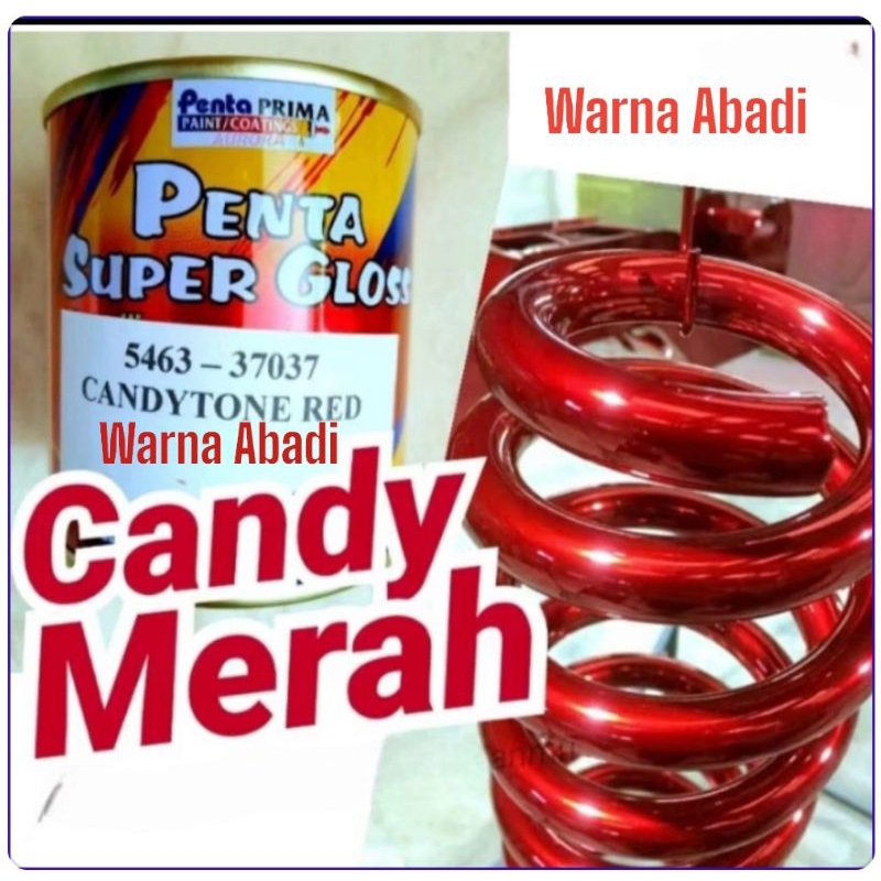 Penta Super Gloss Candy Tone Red Cat Candytone merah 500ml