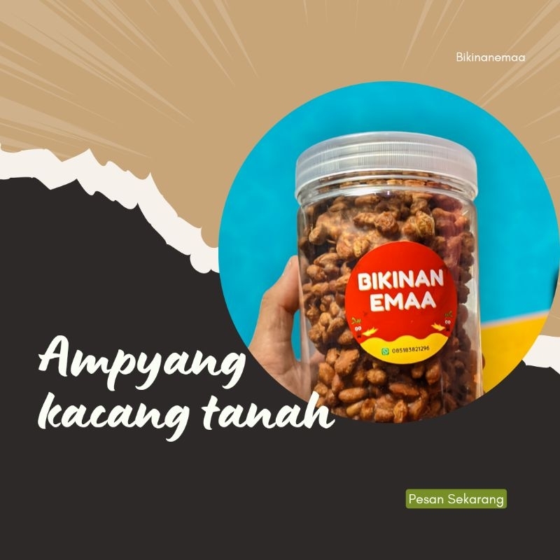 

ampyang kacang kemasan 250gr