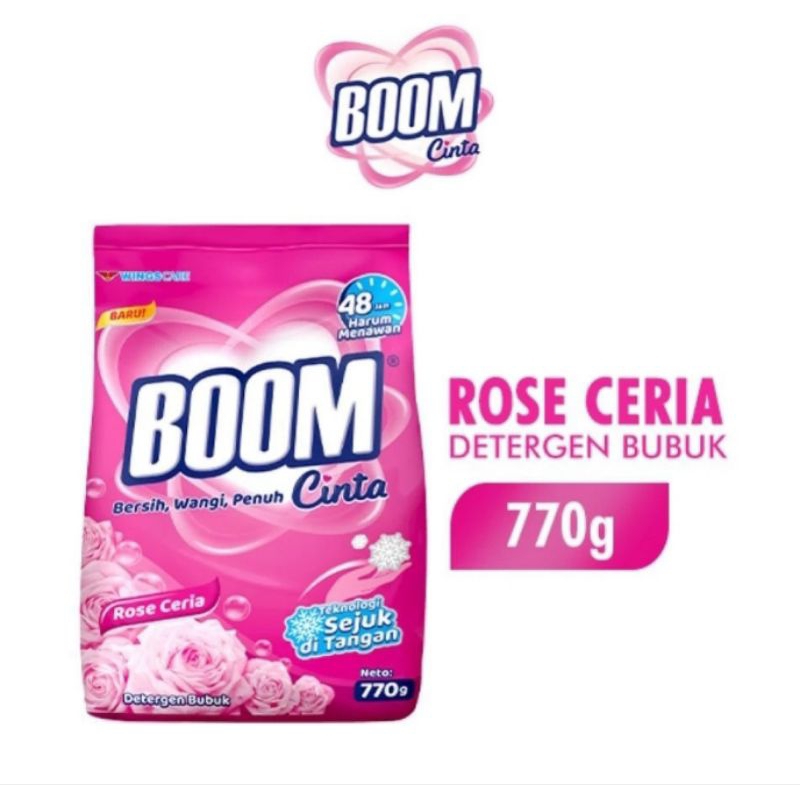 Sabun Deterjen Bubuk BOOM 770g