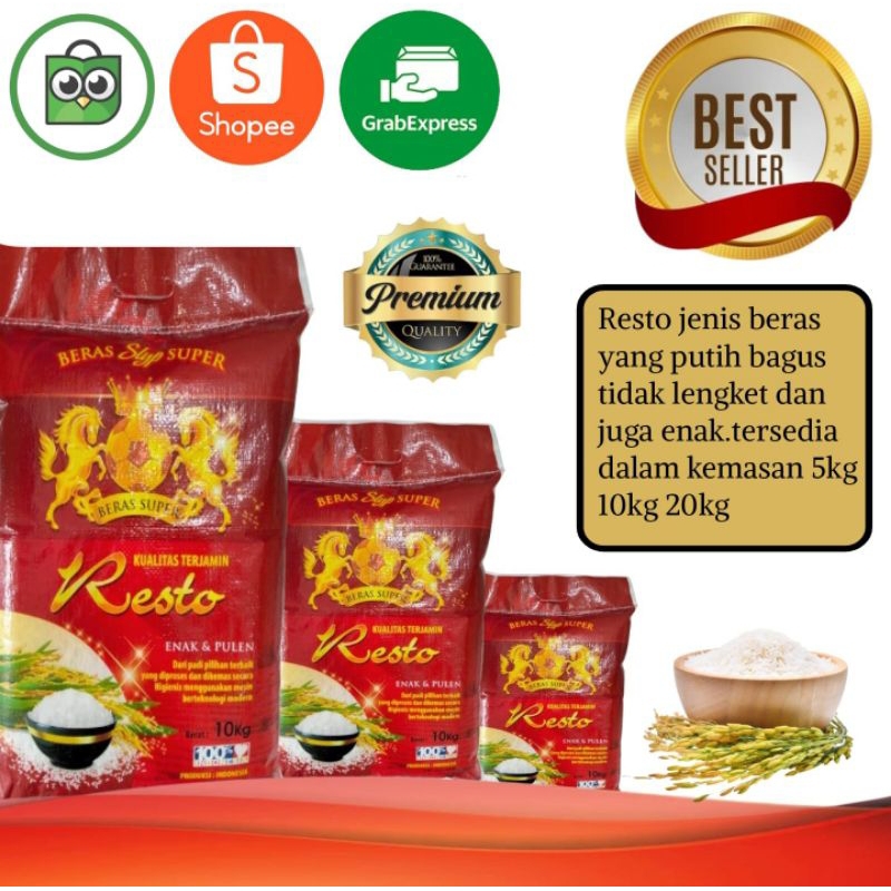 

Beras Super Resto Enak & Pulen