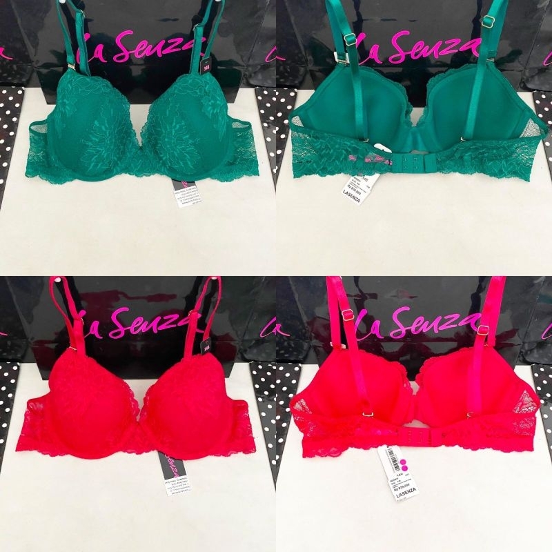 La Senza Lightly Lined Demi Bra No Push Up 32B 34A 36A 60262313