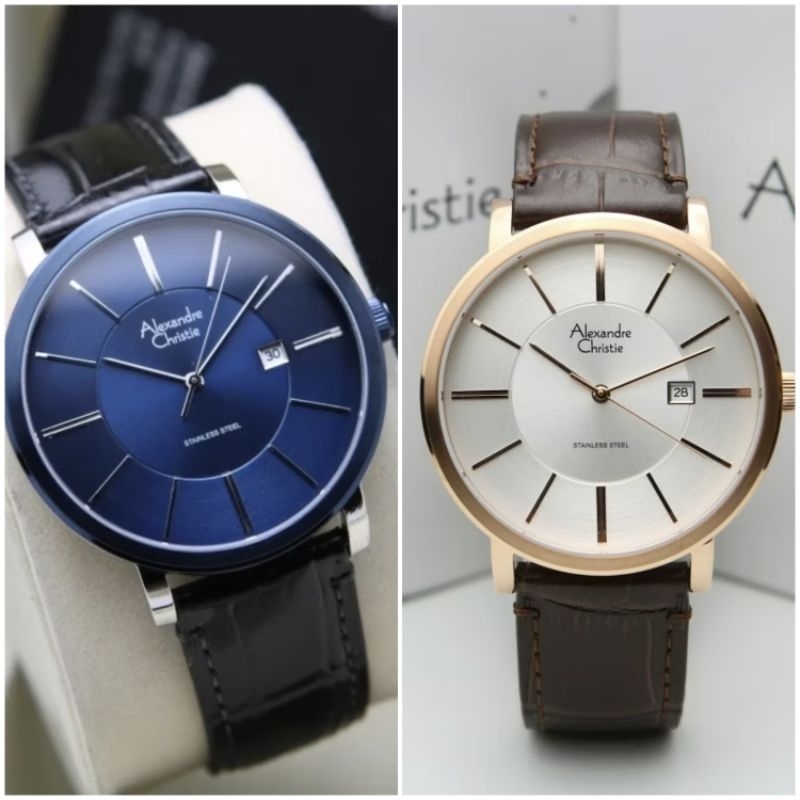 jam tangan pria Alexandre christie 8344 / 8344MD original