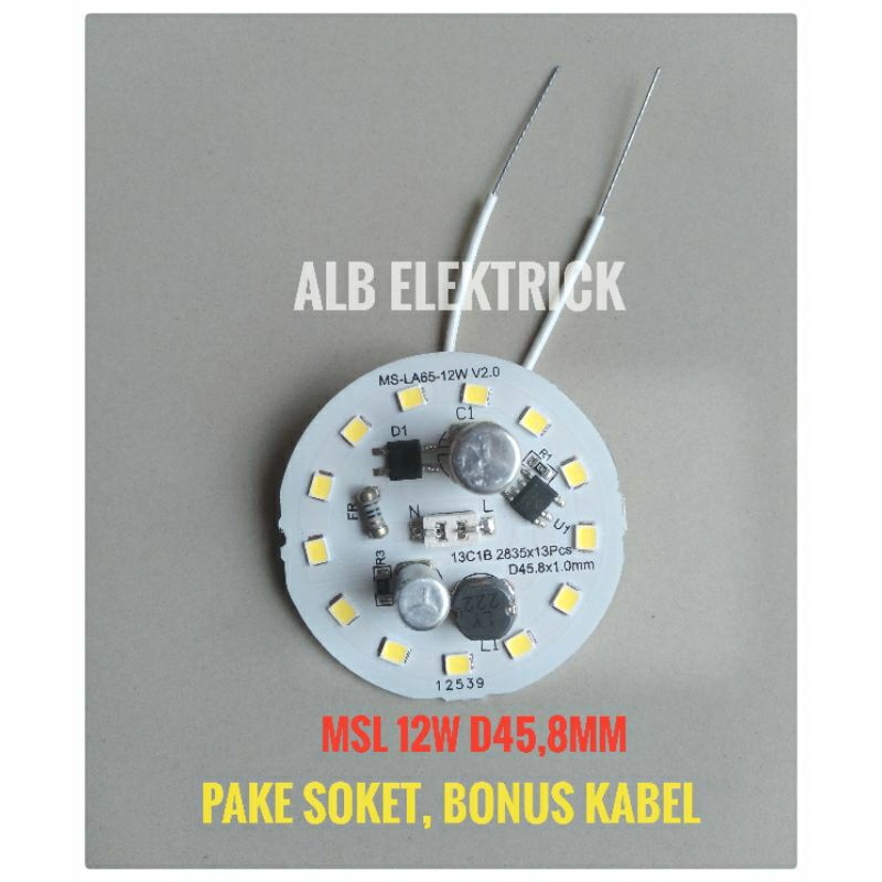Pcb Led Ac MsL 12w
