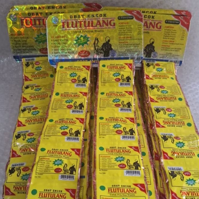 Obat Encok Flu Tulang kapsul asli original hanger 20 sachet