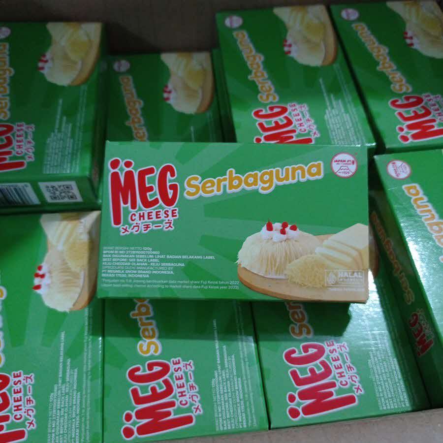 

Keju MEG cheese cheddar serbaguna 120gr