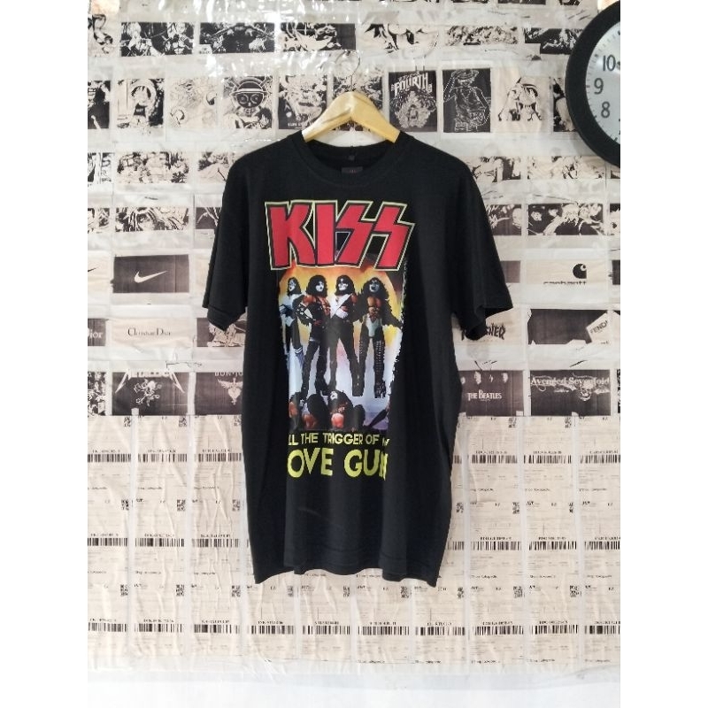 t-shirt kiss both rock yeah