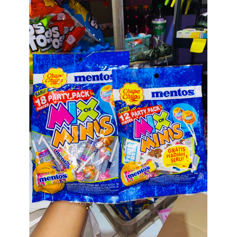 

Mentos Mins Mini Party Pack 18 Piece