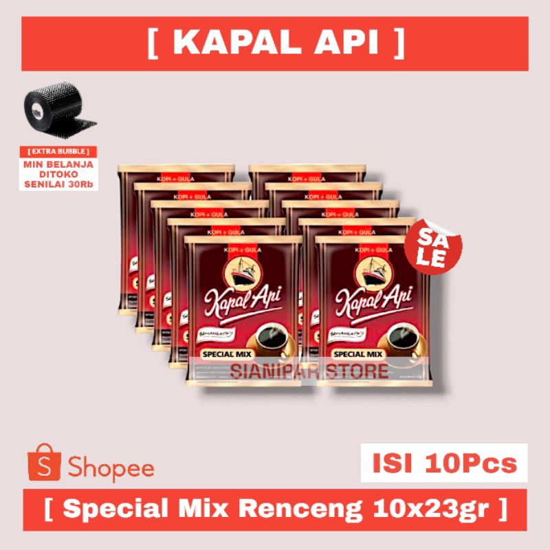 

KAPAL API KOPI BUBUK SPECIAL MIX RCG 10x23g