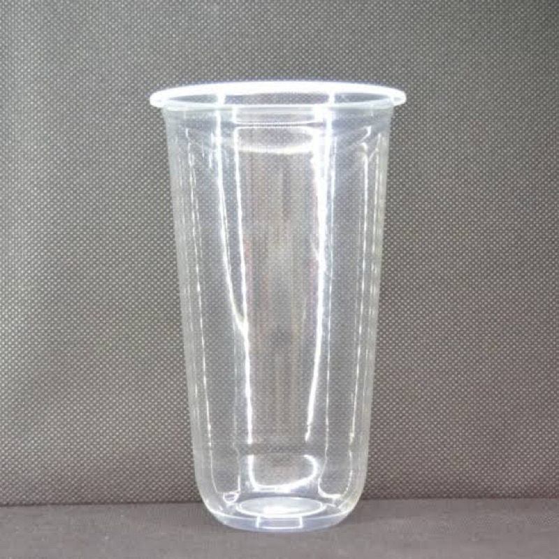 gelas/cup 18 oz datar & oval (50 pcs)