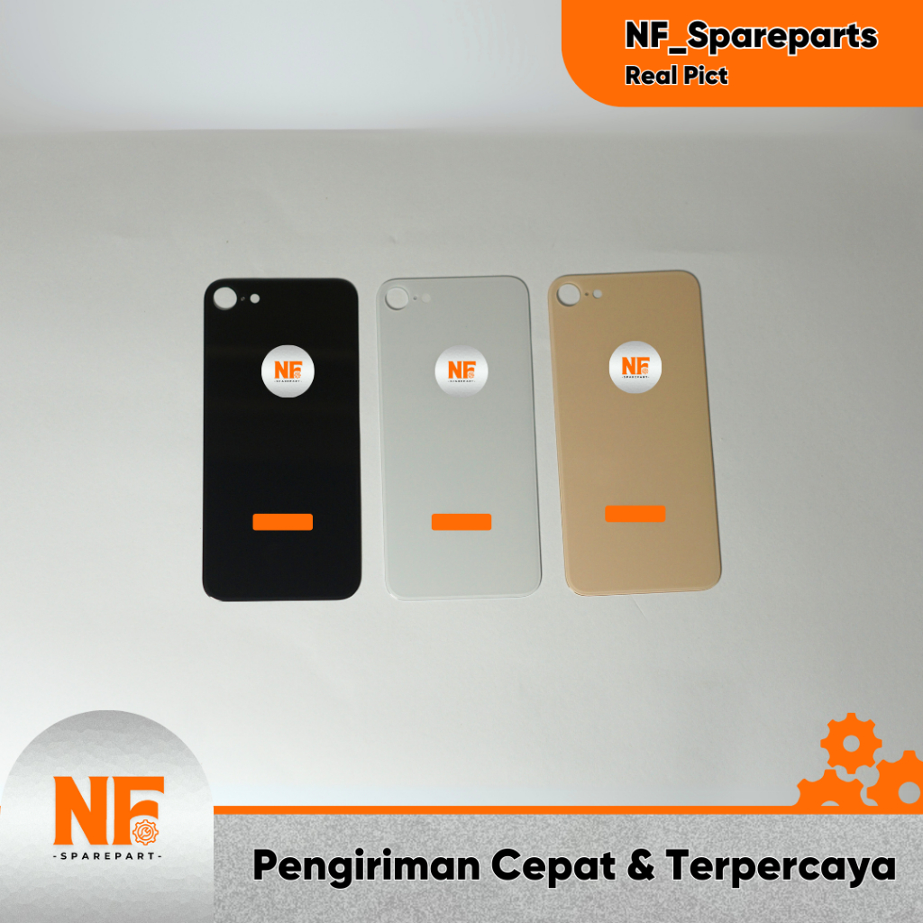 BACKGLASS IPHONE  8 G / BACK GLASS IP  8G / BACK COVER / BACK DOOR IPHONE