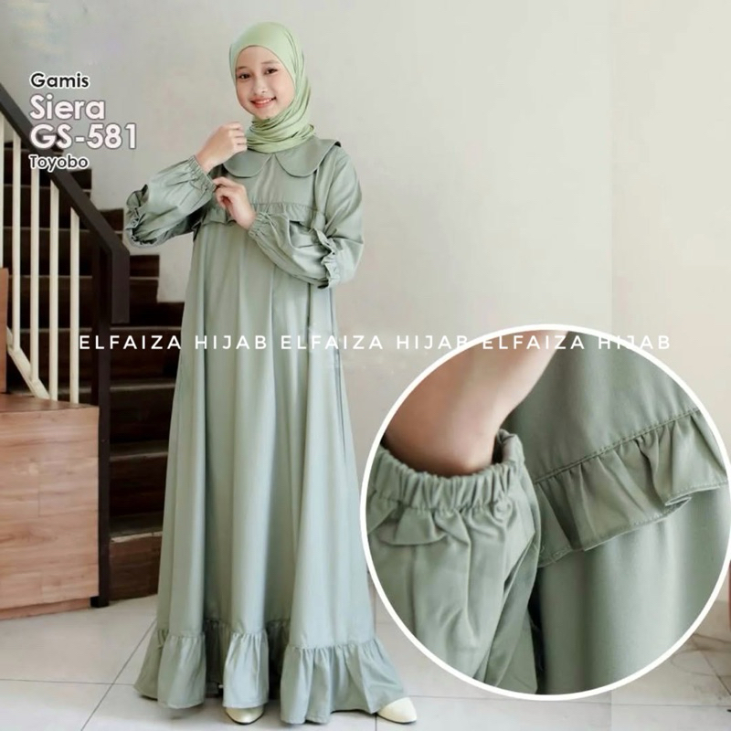 Gamis Terbaru 2025, Gamis Anak Toyobo Couple, Gamis Sarimbit GAMIS SIERA