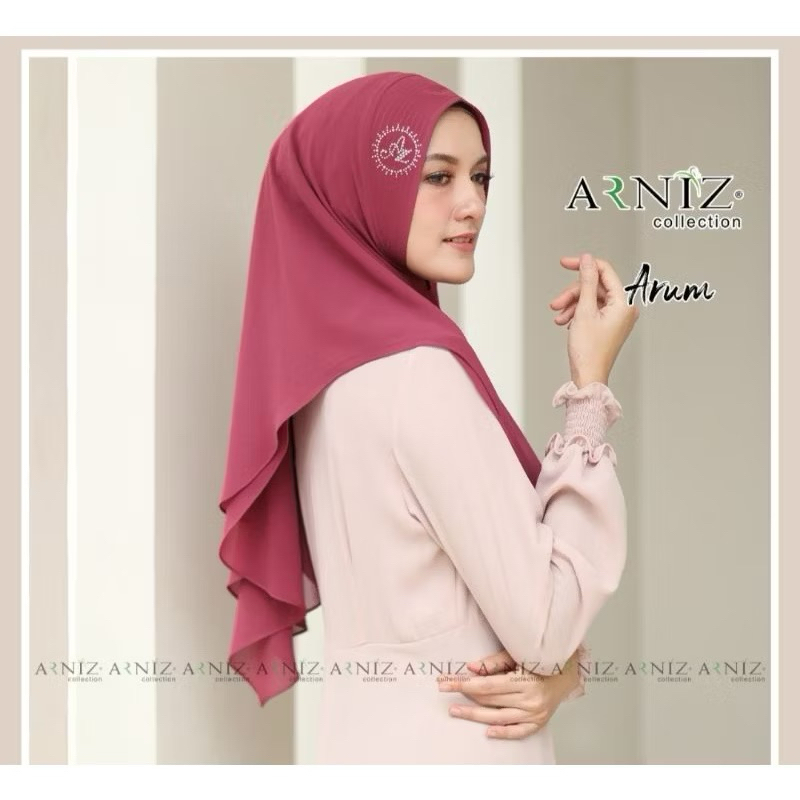 SALE Khimar Arniz Arum Cristal By Arniz Collection