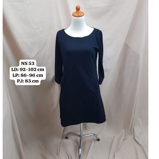 Preloved Dress Premium Kaos Katun Melar Brand ROPE PICNIC NS53
