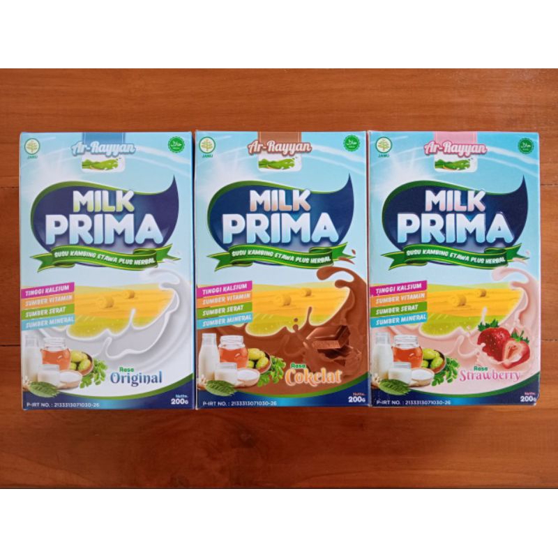 

Milk Prima Susu Kambing Etawa Plus Herbal