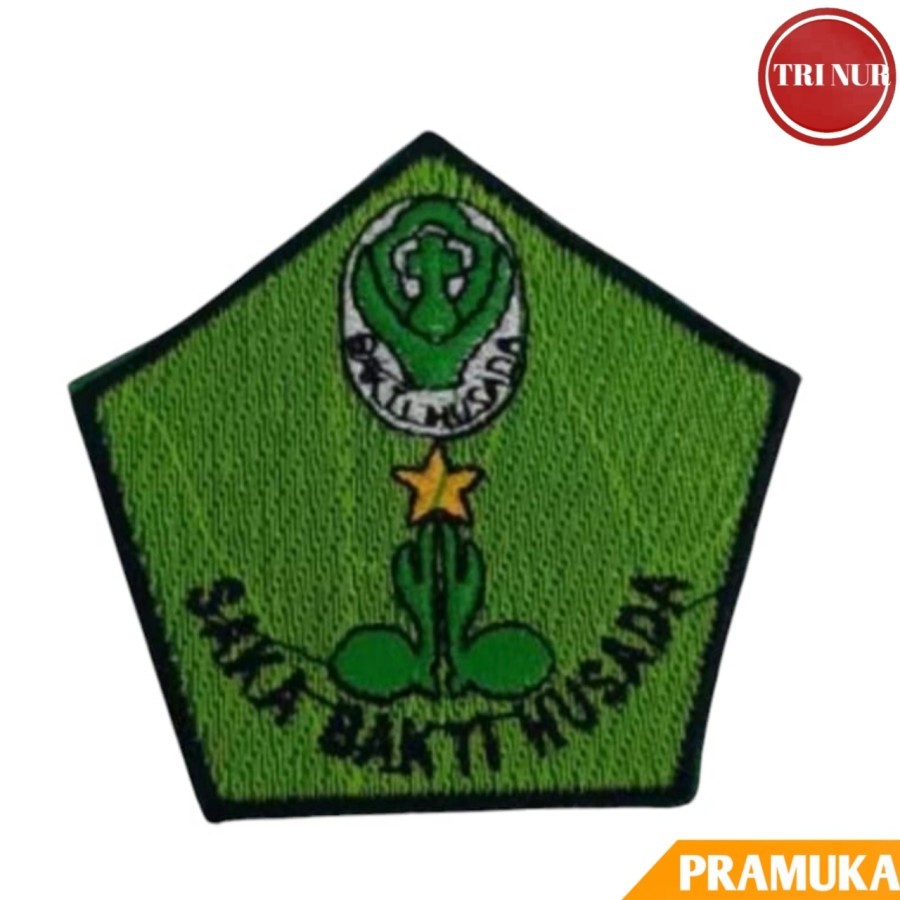 Badge Saka Bakti Husada Pramuka Bordir / Bet Bordir Saka Bordir