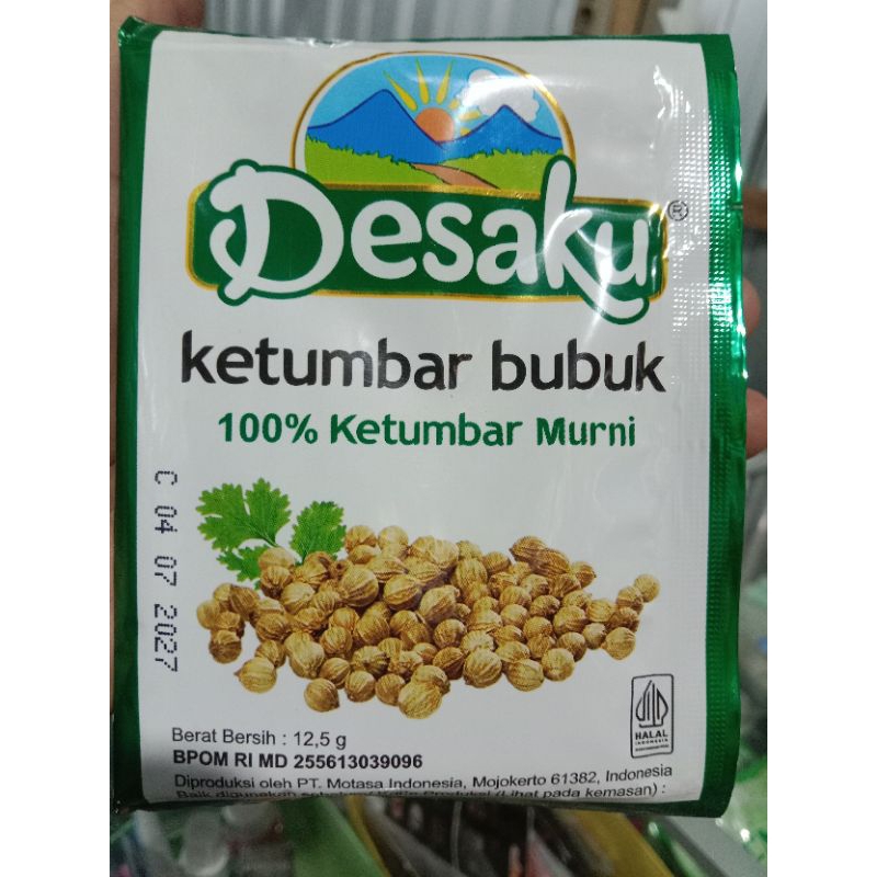 

Desaku Ketumbar Bubuk 100% Murni 12,5 gr