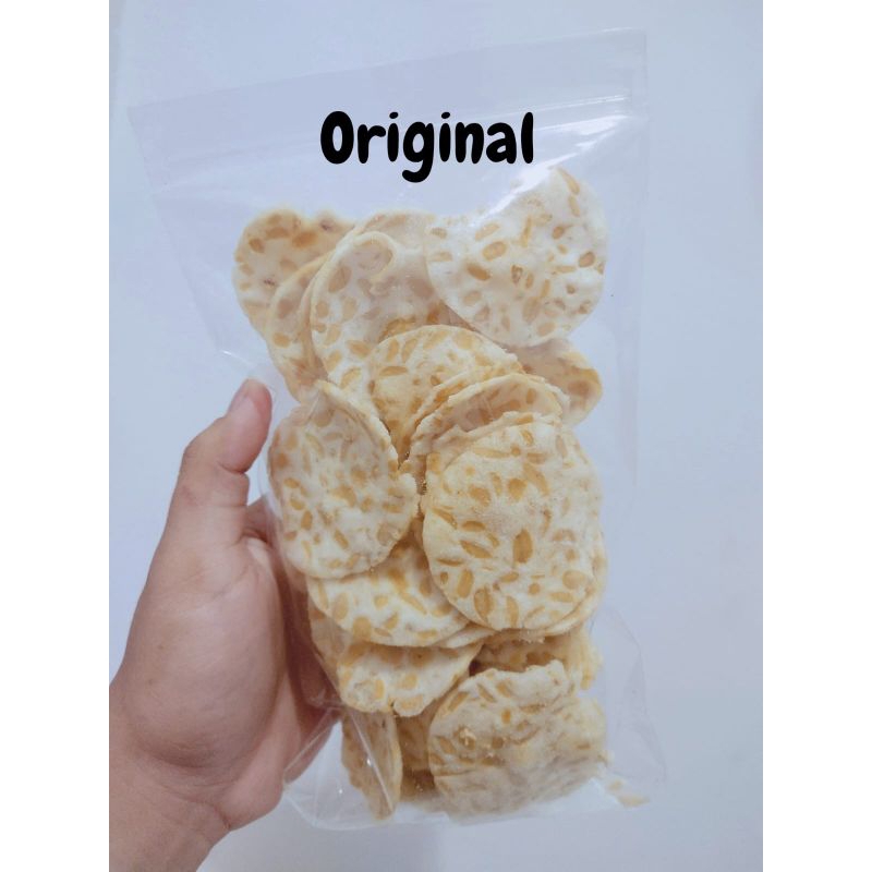 

KERIPIK TEMPE,KRIPIK TEMPE,TEMPE KERIPIK,ORIGINAL 120 gram