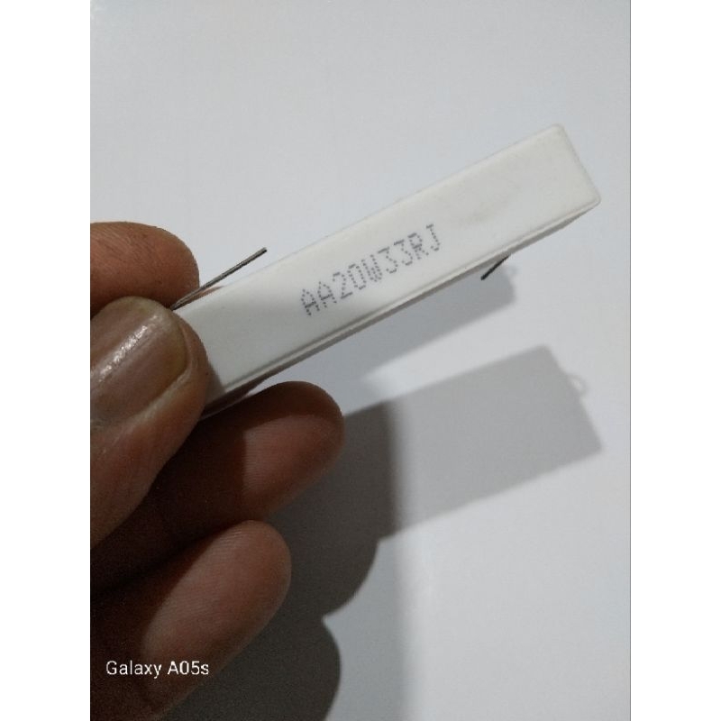 resistor kapur 20watt 33r bagus