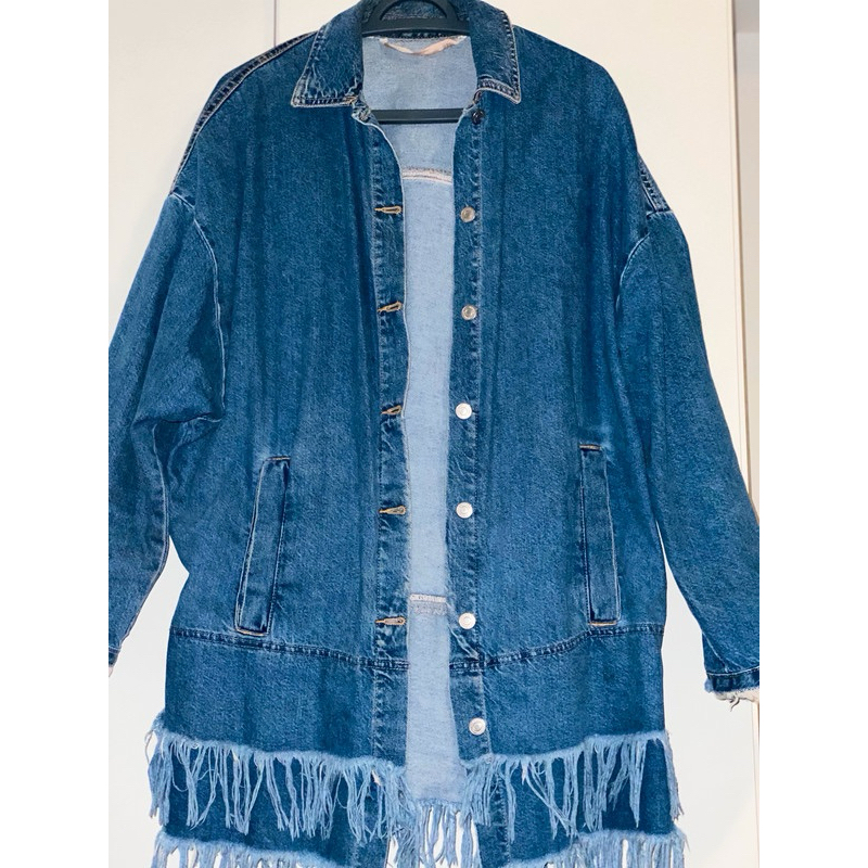 Preowned Zara Denim jacket Pink Panther