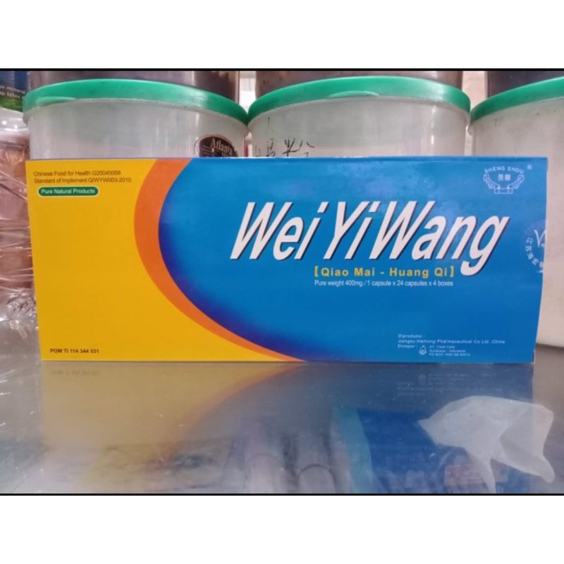 Obat Diabetes Wei Yi Wang isi 4box kecil
