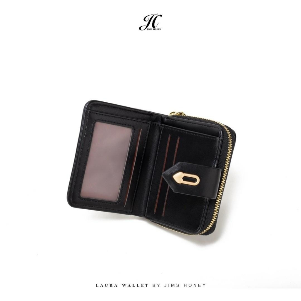 JIMS HONEY LAURA WALLET Dompet Kecil Lipat Wanita Cewek Fashion Jimshoney Casual Terbaru