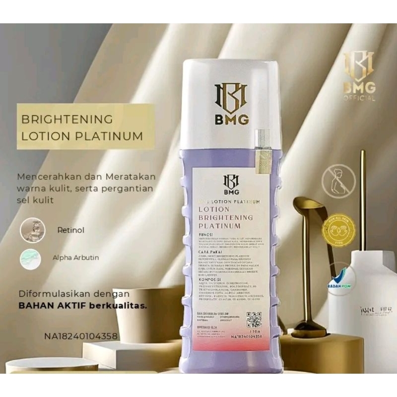 BMG LOTION MALAM UNGU ORIGINAL BPOM