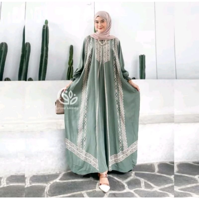 kaftan rayon premium//kaftan premium motif adara//kaftan premium jumbo