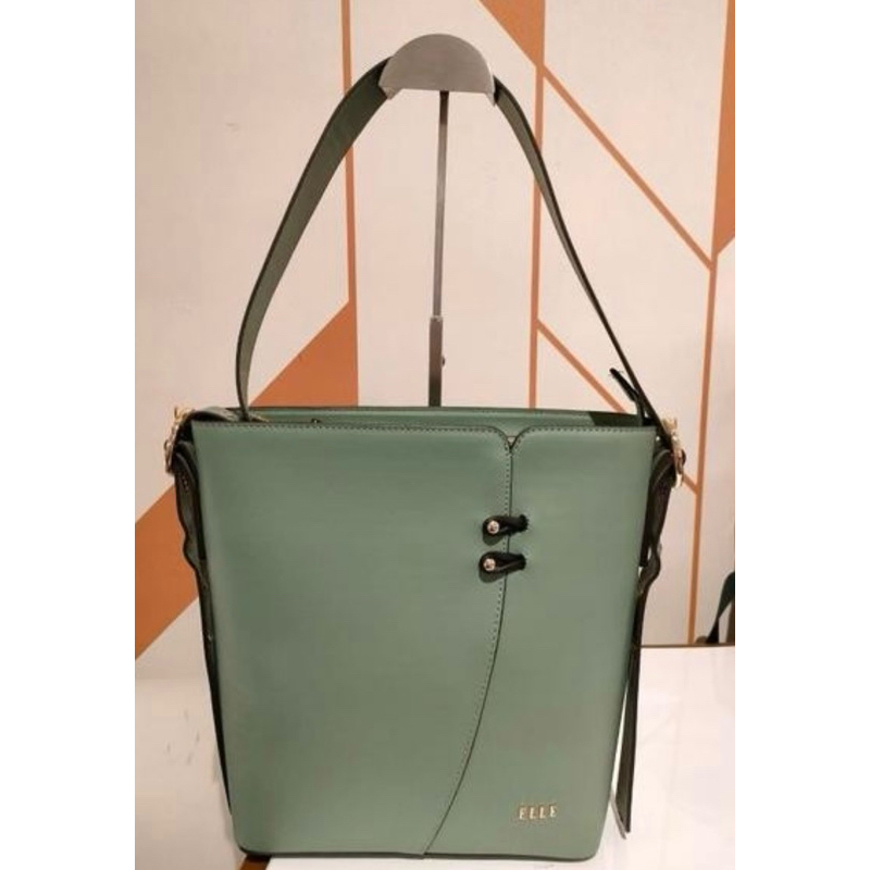 shoulder Bag ELLE 41185 Original Counter Store - Tas Wanita - Tas - Light blue, PxLxT27x12x29cm
