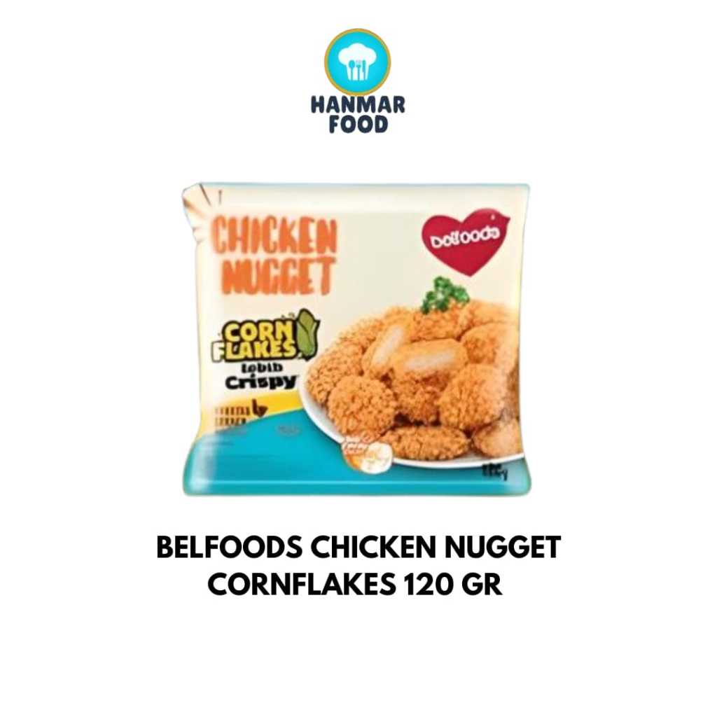 

Belfoods Chicken Nugget Corn Flakes 120 gr