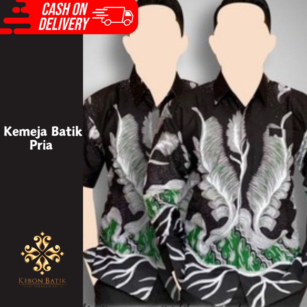 Kemeja Batik Pendek Kemeja Batik XXL Kemeja Batik Slimfit Kemeja Batik Panjang Baju Batik Pria 1109