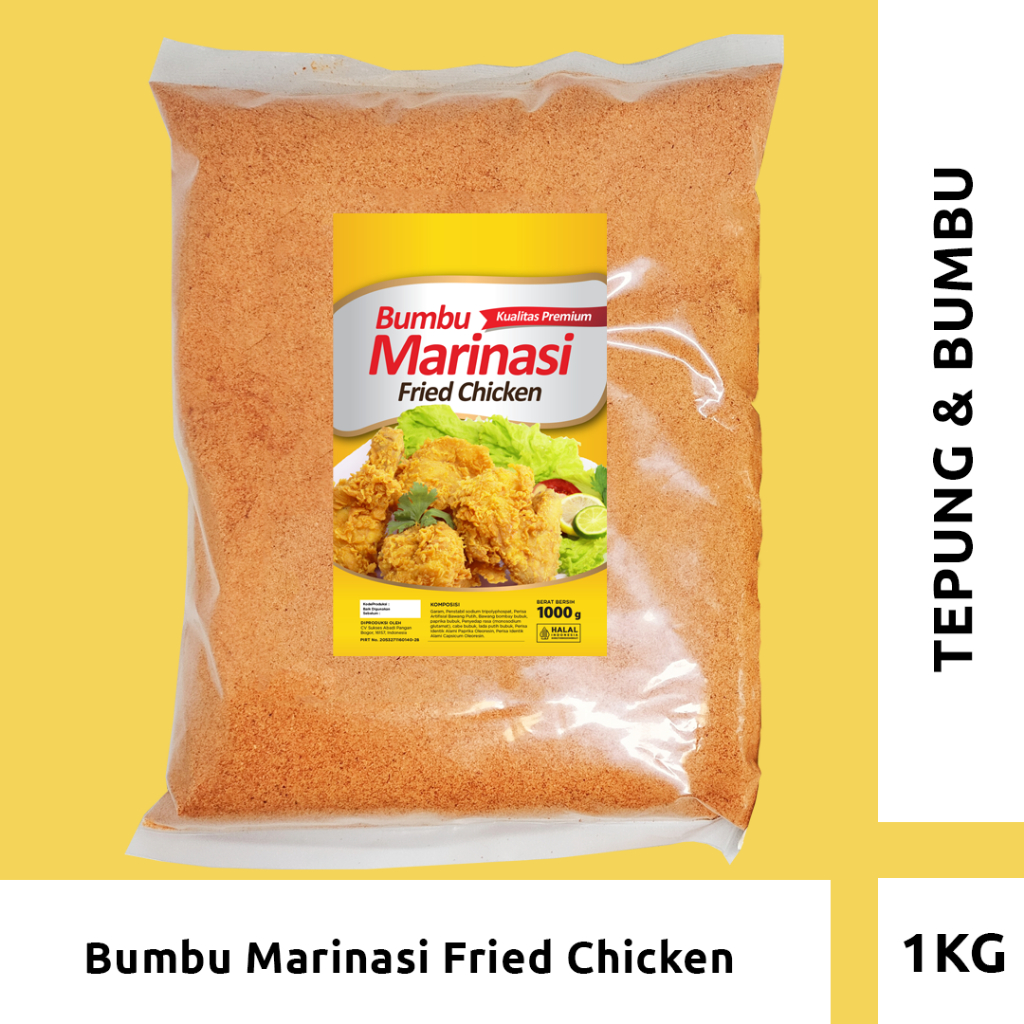 

Bumbu Marinasi Fried Chicken Premium 1Kg merk Selerafood