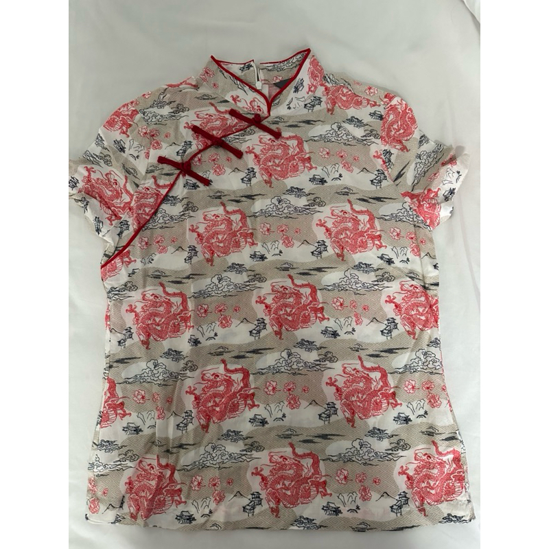 blouse baju atasan sincia imlek wanita
