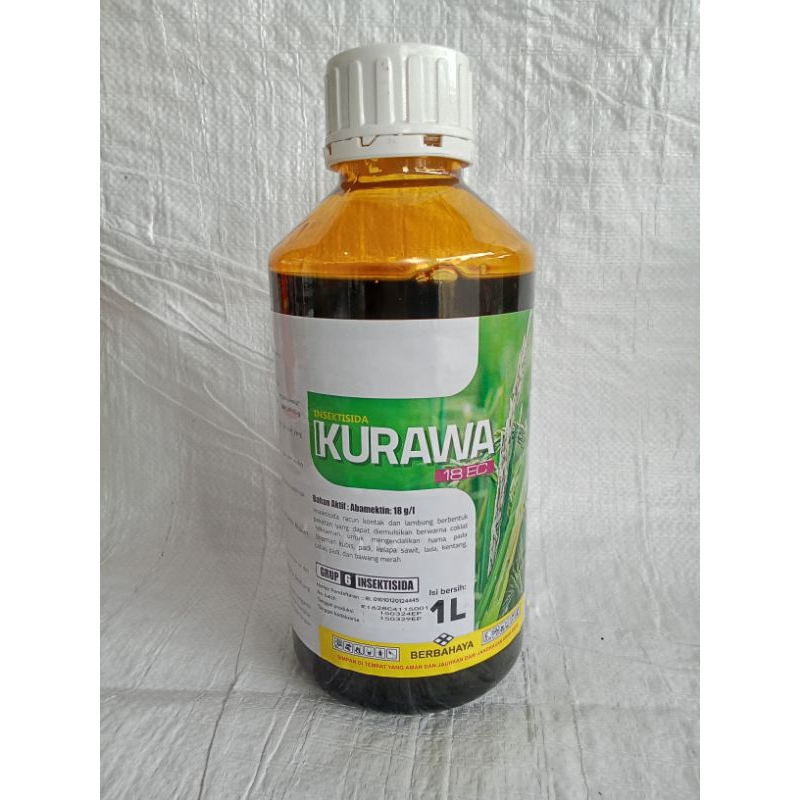 INSEKTISIDA KURAWA 18 EC/ Abamektin 18 g/l/kemasan 1 l