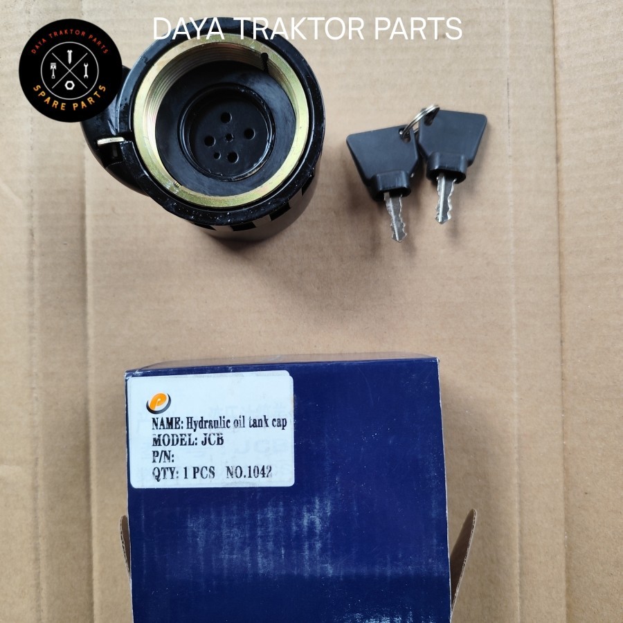 TUTUP TANGKI HIDROLIK OIL JCB HYD HYDRAULIC OIL TANK CAP BREATHER JCB 3CX 4CX