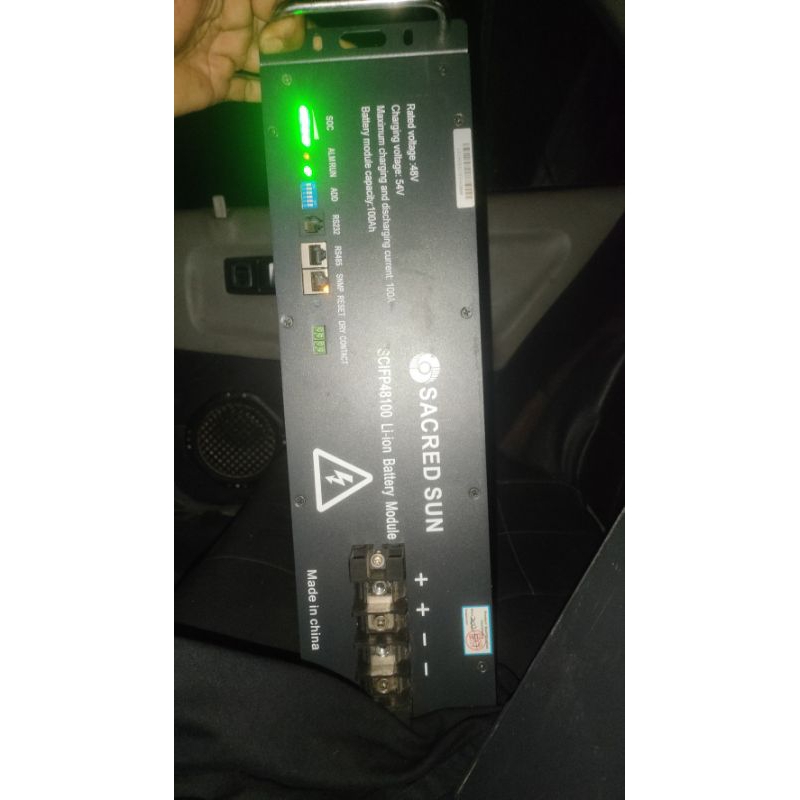 Battery lithium 48100 sacred sun